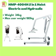 Apex Lift Hoist 2 in 1 Electric Hydraulic HMP-4004H Medical Equipment Electric Manual Patient Lift Homecare