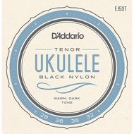 [Two Pieces Discount] D'addario EJ53T EJ53 Black Nylon Strings Ukulele Strings Ukulele Strings 26 in