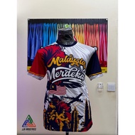 BAJU T-SHIRT MERDEKA KE 68th !!! Patriotic design roundneck 2025 baru !!!