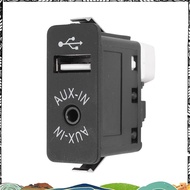 Car USB AUX In Plug Auxiliary Input Socket Adapter for  E81 E87 E90 F10 F12 E70 X4 X5 X6 greenbranch
