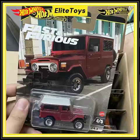 Genuine Hot Wheels Premium Fast&Furious Toyota Land Cruiser FJ43 Metal Collectible 1/64 Diecast Car 