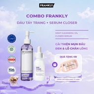 Frankly Closer Pore Reducing Serum & Frankly Deep Cleansing Oil