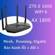 ZTE E1600 WiFi Router - Wall-Penetrating WiFi Standard WiFi 6 AX1800 Used