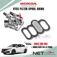 HONDA VTEC FILTER SPOOL VTEC ORING (CIVIC TEA 1.5 TURBO/CITY T9A HYBRID/HRV HYBRID)15815-5R0-003