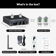 Fosi Audio Box X3 Bluetooth 5.0 Phono Preamp Turntable Preamplifier 5654W