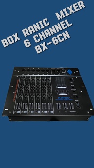 BOX MIXER RANIC BX-6CN BOX AUDIO MIXER RANIC 6CN