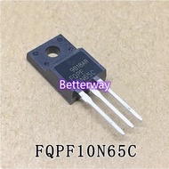 5pcs Original FQPF10N65C F10N65 MOS TO220F 10A new original