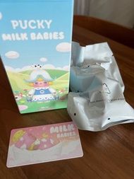 Pop mart Pucky milk babies 隱藏版