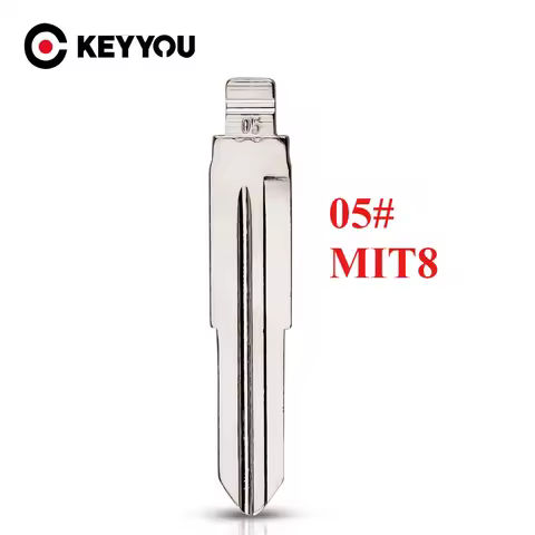 KEYYOU 10pcs NEW #05 New Metal Blank Car Key Blade LISHI MIT8 for Suzuki Wagon R for Chevrolet Spark
