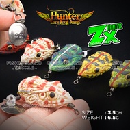 Hunter ZX Soft Frog 2023 | 3.5cm / 6.5g | Katak Tiruan Getah Casting Thailand By BPO Fishing | Ready