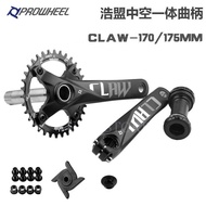 PROWHEEL Haomeng Taiwan-Made Mountain Bike Hollow Integrated Chainring Crank Modified Single Double 