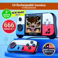 G9 666 Games In 1 Rechargeable Gameboy Classic Toys Video Game Console Konsol Permainan G9充电款游戏机