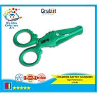 CHIDLREN SAFETY SCISSORS 12CM (GRABBIT)
