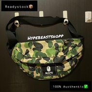 REAYDYSTOCK 100% ORIGINAL Japan Bape Magazine 2021 Camo Waist Bag Travel Sling Pouch Shoulder Bag