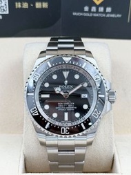 [SOLD OUT]二手 USED  ROLEX 勞力士 DEEPSEA 116660 黑色 2012年3月 全套 FULL SET