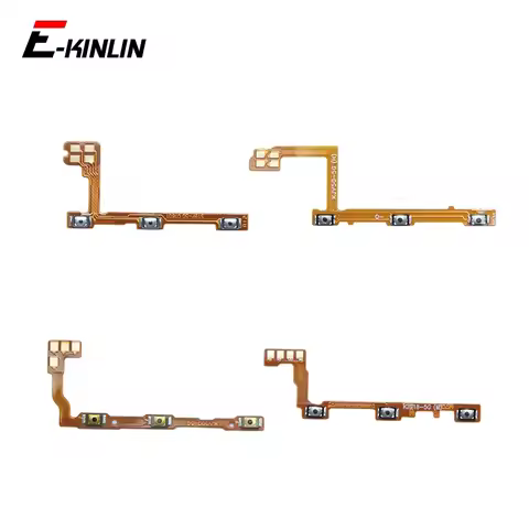 Mute Switch Power Key For Vivo V30 V30e V40 V40e V50 V60 Lite Pro SE 4G 5G Volume Button Control Fle