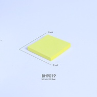 Bantex Memo Tempel / Sticky Note Polos Tebal dan Tahan Lama BH90XX