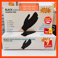 Nitrile Type 1 Black Gloves. Box Of 100 Pieces (50 Pairs)