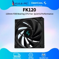 Deepcool FK120 Black PC Computer CPU Fan Cooler 120mm Single FDB Bearing Case Fan Quiet Efficient Co