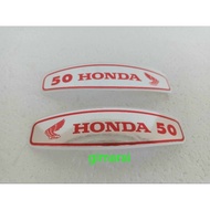 Tank Fuel Paste Sticker honda c50 c50