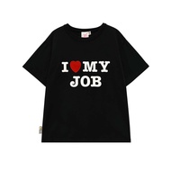 The Freckled Market - I LOVE MY JOB Oversized Tee เสื้อยืดโอเวอร์ไซส์