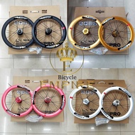 Raze Pro 20 Inch 406 Disc Brake 20 Pure BIcycle Empire Folding Bike Wheelset