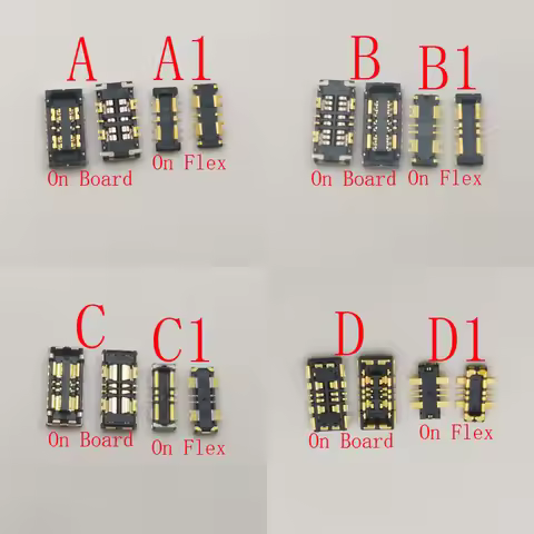 2-10Pcs Battery Flex FPC Connector Plug For Asus Zenfone Rog 1 2 5 5S 6 6Z 6D 9 9Z 7 8 Flip 4 3 10 1