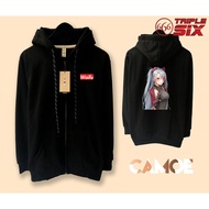 Azur Lane Prinz Eigen Anime Gaming Zipper Hoodie Jacket