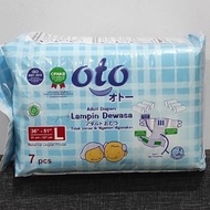 Oto Adult Diapers / Adult Diapers Adhesive Size L Contents 7