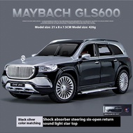 1:24 MAYBACH gls600 hợp kim Luxy Xe hơi mô hình mô phỏng diecasts đồ chơi kim loại xe Xe hơi mô hình