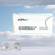 Ananege EZ Pass Holder – Clear ezpass Holder for Windshield with Dual Suction Cups, Easy Pass Transp