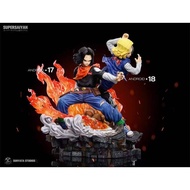 Sunyata Studio - Android 17 & Android 18 Dragon Ball Resin Statue GK Anime Figure