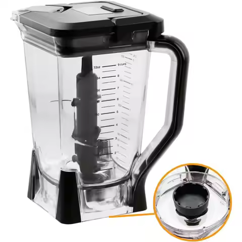 A02V-Blenders Replacement Pitcher With Locking Lid For Ninja For Ninja Blender Replacement Pitcher F