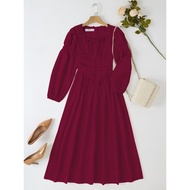 LALEESA Gaun Evelyn Romantique Royalcore Muslimah Dress