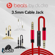 3.5mm Jack Headphone Aux Cable Beats Microphone Beats Audio Cable Mic