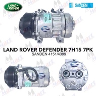 Land Rover Defender 2007 (Sanden 7H15) Air Cond Compressor (Sanden 4151 / 4399)