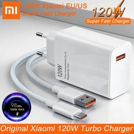 120W Original Xiaomi Charger EU US Hypercharge Fast Charging Travel Adapter for Mi 17 Ultra 15T 14T 