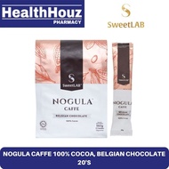 SWEETLAB, Nogula Caffe 100% Cocoa, Belgian Chocolate, 20's