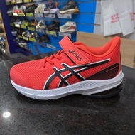 ASICS GT-1000 12 PS Middle Child Support Type Jogging Shoes 1014A295-600 Red Black