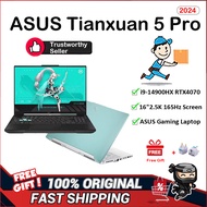 🔥【 Local ASUS Warranty】ASUS Tianxuan 5 Pro 2024 Laptop/ASUS Tianxuan Laptop/ ASUS Laptop/ASUS Gaming Laptop/i9-14900HX RTX4070 Gaming Notebook/ 16 inch 2.5K 165Hz 100% sRGB/ASUS Computer Notebook/ ASUS tianxuan Computer/  华硕天选5 Pro 2024