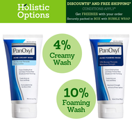 PanOxyl Benzoyl Peroxide Wash (4% Creamy or 10% Foaming)