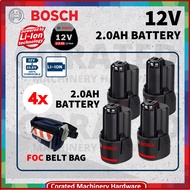 100% ORIGINAL BOSCH 12V 2.0AH Lithium-Ion Battery For All 12V Tools  for GSB120-LI GSR120-LI GDR120-