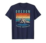 Oregon Retro T Shirt | Vintage Portland Home State