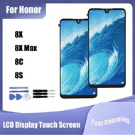 For Honor 8X 8X Max 8C 8S LCD Display Touch Screen Digitizer Assembly Replacement Parts