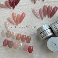 AMO Pot Gel Color 2023 FW001 - FW012 水雾系列凝胶 全新包装 日式罐装凝胶