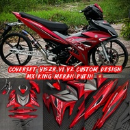 ✨ COVERSET Y15ZR V1 V2 CUSTOM DESIGN MX KING MERAH PUTIH 🇻🇳 ✨