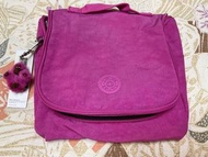 Kipling 桃粉色便當袋保冷全新有吊牌