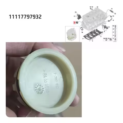 Precision Car Accessories Cylinder Head Gasket Seal Cover 11117797932 For BMW E87 E36 E46 E90 E91 B4