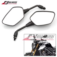 2X10mm Motorcycle Rear View Mirrors For Honda CB 300 F CB300F CB 400 X F CB400X CB400F CB500X CB500F