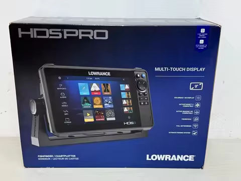 TOP SELLING Lowrances HDS-9 12 Live Fish-Finder with Active Imaging 3-in-1 Transom Mount Transducer 